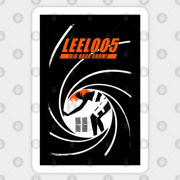 Leeloo 005 Parody Sticker by Scud"